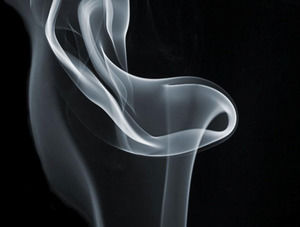 Plantilla de PowerPoint cigarrillo Humo de Tabaco