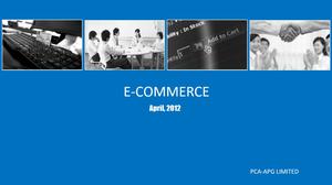 Template PPT E-commerce WWW klasik