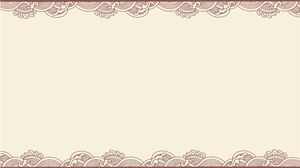 Classical Moire Border PPT Background Picture