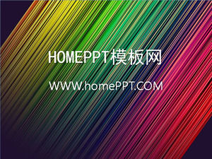 Color drawing PPT background picture