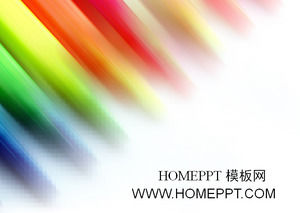 strisce di colore di sfondo arte Modello di disegno PPT