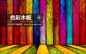 Colorful wooden slideshow background image download