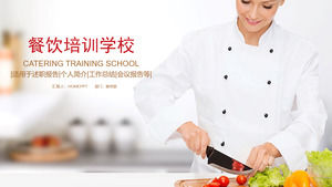 Kochen Schulungsunterlagen PPT-Vorlage