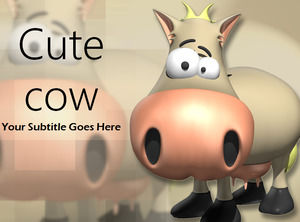 Cows Powerpoint Templates