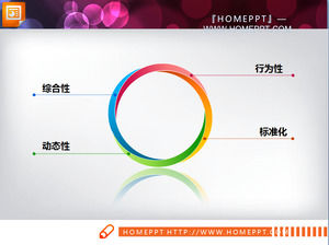 穿過環滑動圖表模板下載的平行關係