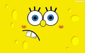 Cute SpongeBob PPT Background Picture