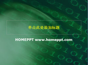 Digital digital technology PPT background template