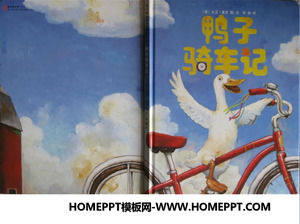 „Kaczki jeździć na uwadze” książka obrazkowa historia