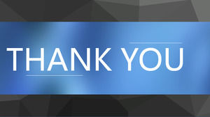 Dynamic cool Thank you appreciate the PPT end page template