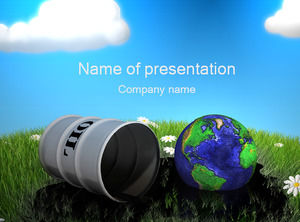 Earth's natural Powerpoint Template