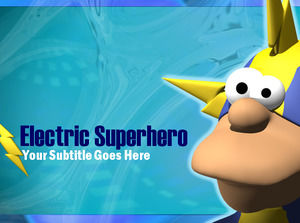 superhéroe eléctrica
