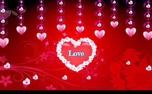 Excellent Valentine's Day PPT animation template Excellent Valentine's Day PPT animation template