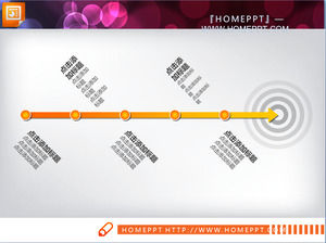 Восхитительный Arrow Slide Flowchart шаблон Скачать