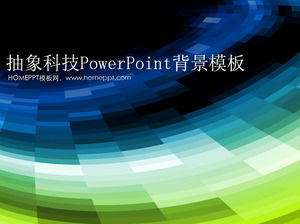 Squisito sfondo rotazione della tecnologia astratto modello di copertina di PowerPoint