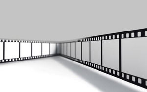 Filmstrip Design Modèle powerpoint