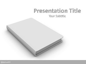 Modello di PowerPoint copertina 3d gratis