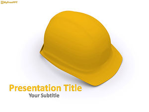 Free Engineer Cap PowerPoint Template