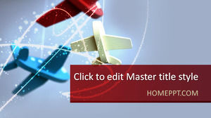 Modèle Planes gratuit PowerPoint