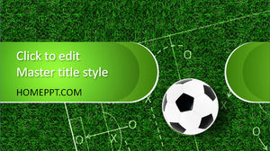 Wolny Szablon Soccer PowerPoint