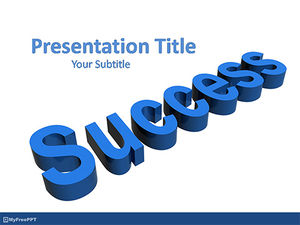 Templat PowerPoint Sukses Gratis