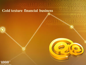 negocio financiero textura de oro