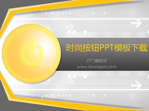 Goldene Mode-Taste Hintergrund PPT-Vorlage Free Download,