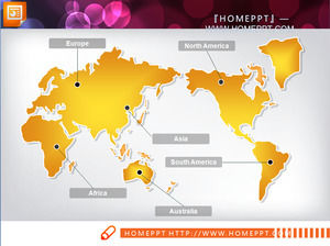 PowerPoint Aur Chart șablon pachet Descărcare