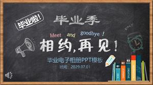 Szablon Albumu Graduation Season Blackboard PPT