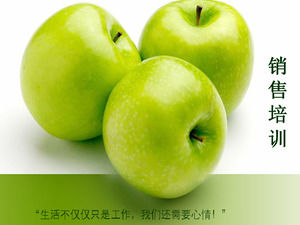 Green Apple Sales Training PPT