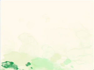 綠色墨水簡潔幻燈片背景圖片