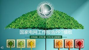 Estilo de proteção ambiental verde grade nacional trabalho resumo relatório PPT modelo