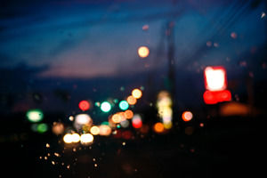 scène nocturne néon Hazy background image slideshow télécharger