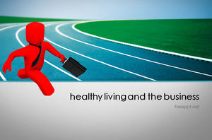 健康的生活和商業