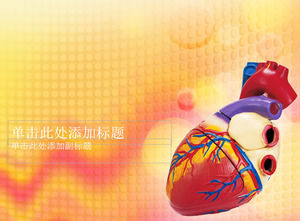 modello di cuore - Medical PPT template