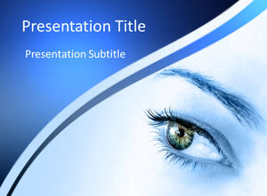 Krankenhaus Ophthalmologie ppt-Design-Vorlage