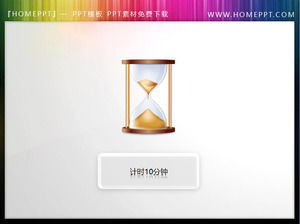 Hourglass Icon bahan Slide Timer