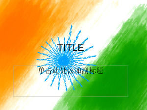 Drapeau indien pour Powerpoint