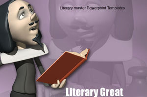 Literary master Powerpoint Templates