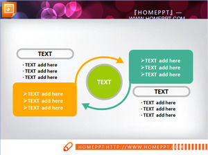 Loop the PowerPoint chart template to download