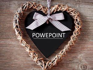 Sanat Powerpoint Şablonları Aşk