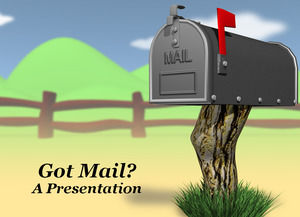 Mailbox modello di lettera ppt