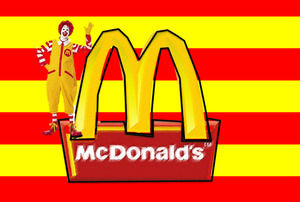 McDonald iş geliştirme geçmişi ve lojistik vaka analizi ppt şablonu