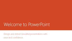 Microsoft PowerPoint 2013 official widescreen ppt template