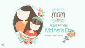 Mother's Day Great Mother Love PPT Template