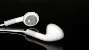 Musica Iphone Cuffie modello di PowerPoint