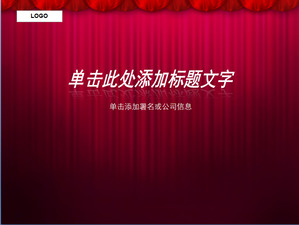 Nice slideshow screen template, still life PPT template download Nice slideshow screen template, still life PPT template download