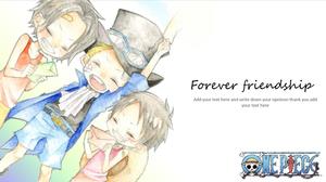 One Piece Шаблон Луффи Три Брата PPT