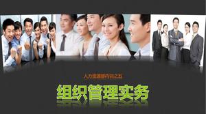 Organization Management Training PPT Courseware Download