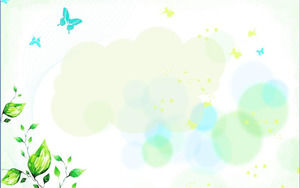 Painted Elegant PPT background image