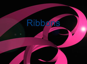 Pink Ribbon modelos de Powerpoint